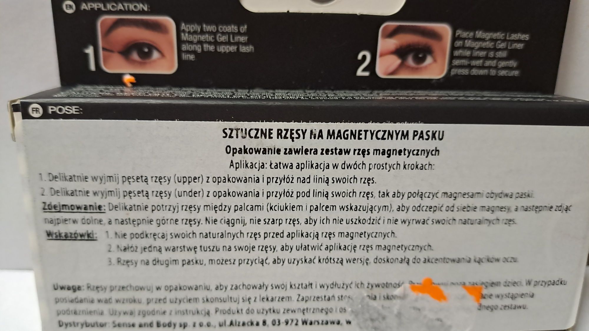 Sztuczne rzęsy na magnetycznym pasku Ardell