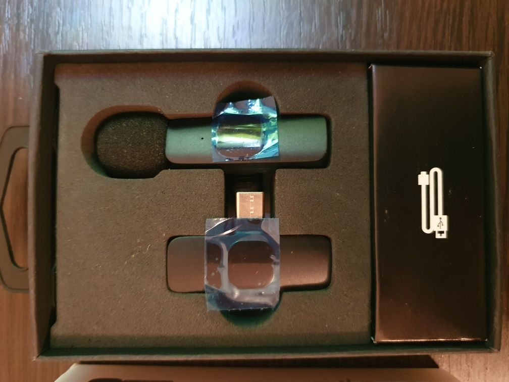 Mikrofon krawatowy bezprzewodowy IPHONE BLUETOOTH USB C  do telefonu