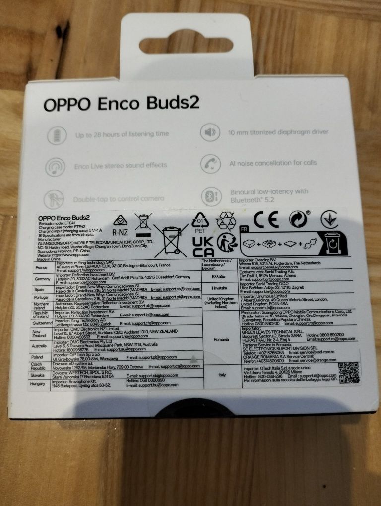 Słuchawki bezprzewodowe OPPO