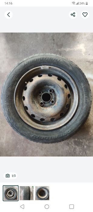 Колеса r13 2 шт r14 2шт стояли на Ланос сенс