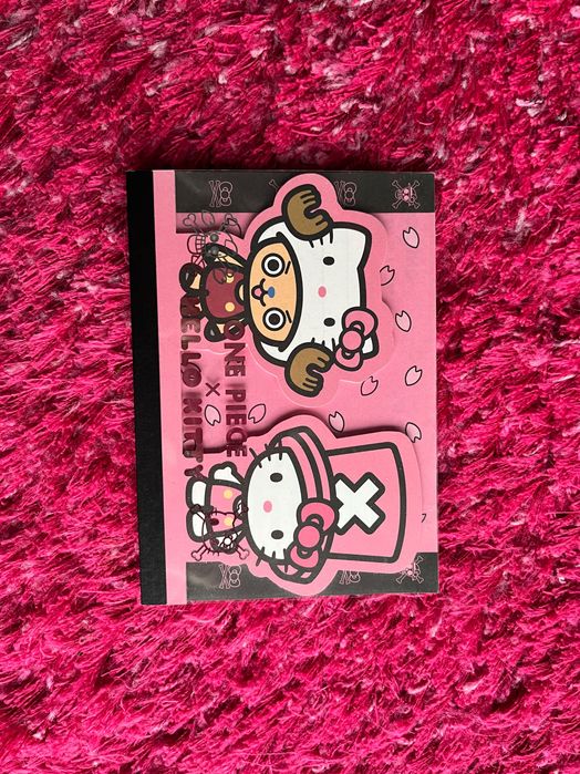 Hello Kitty x One Piece Sanrio notatnik notesik karteczki