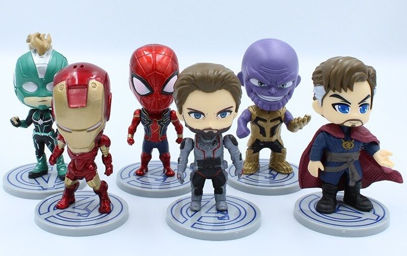 Figura pvc Avengers - Vingadores da Marvel (nova)