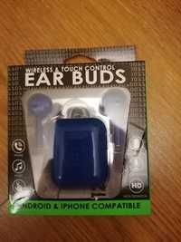Bezprzewodowe i dotykowe słuchawki earbuds mix kolorów