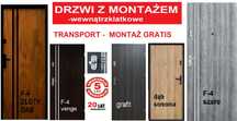 Drzwi do mieszkania z MONTAŻEM-wejściowe -zewnętrzne-WEWNĄTRZKLATKOWE