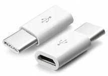 Adapter Przejściówka Micro USB do Typ C zestaw 2 szt