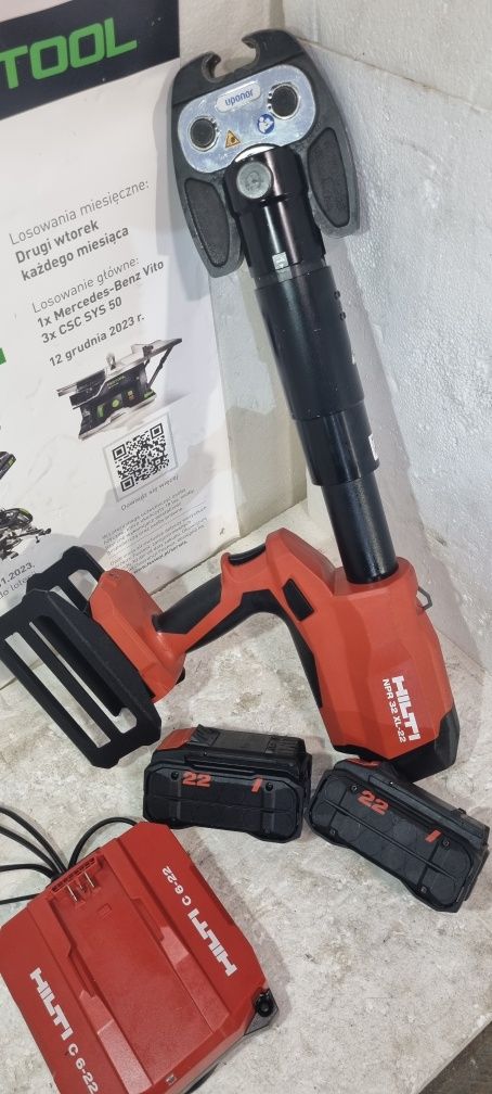 Zaciskarka HILTI NPR32 XL 22 Nuron