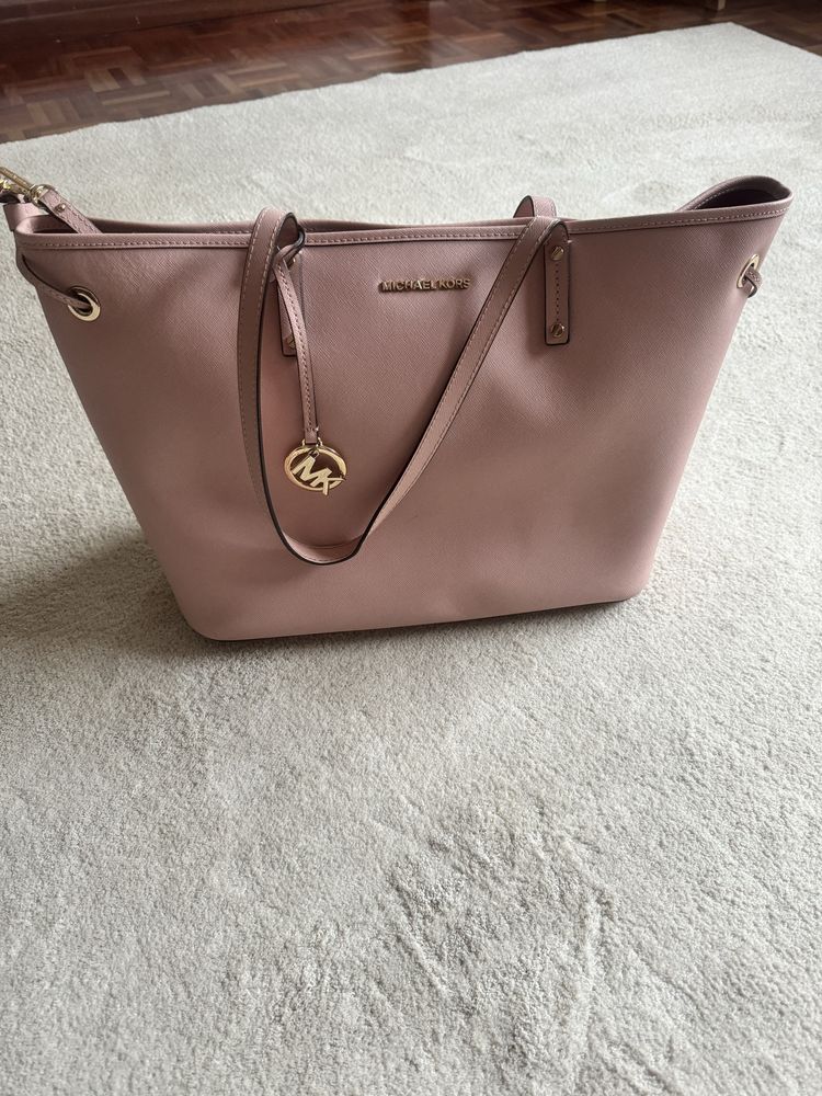Michael Kors original mala Tote rosa claro