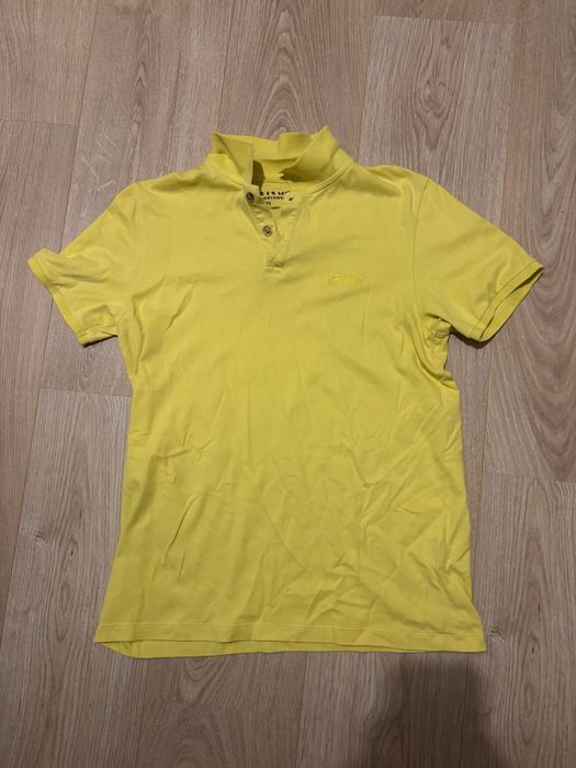 Поло жёлтое на мальчика