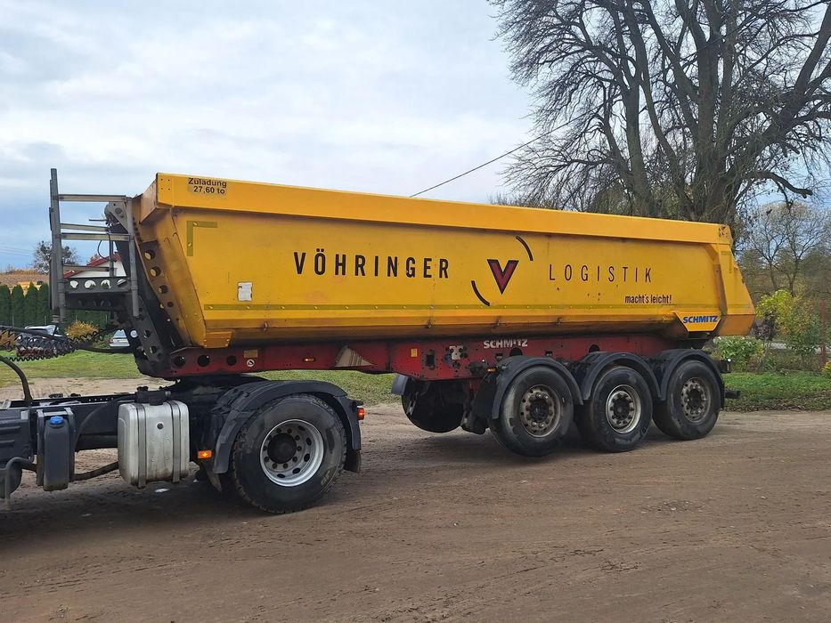 Schmitz Cargobull  Naczepa wywrotka schmitz, stalowa, waga 5400.Volvo fh
