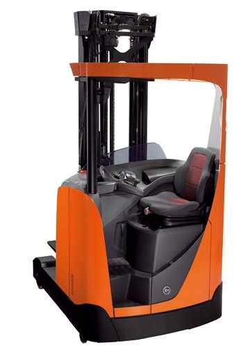 Wynajem długoterminowy nowego wózka widłowego reachtruck z serwisem