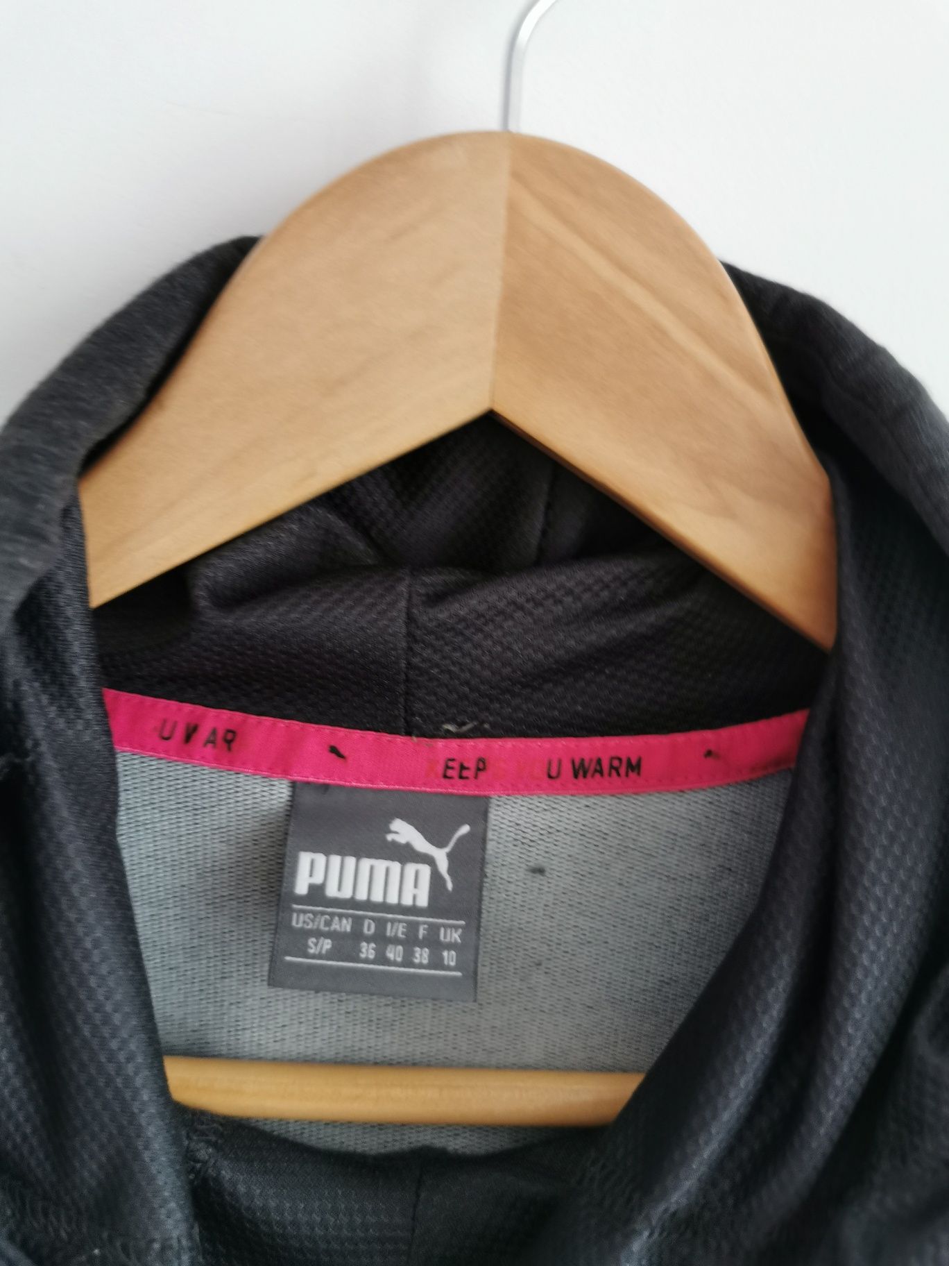 Puma bluzy sporotwe logowana bawełniana damska S/M