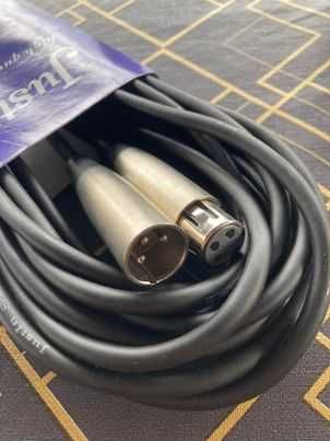 Nowy Kabel XLR 10 metrów firmy JustLn