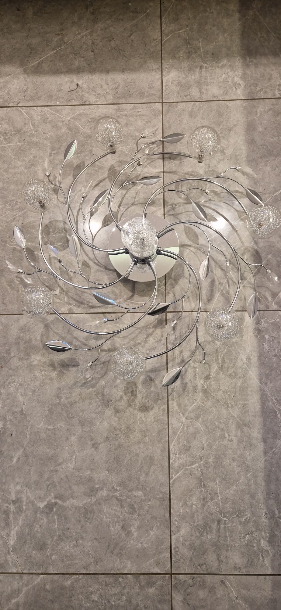Lampa żyrandol sufitowy