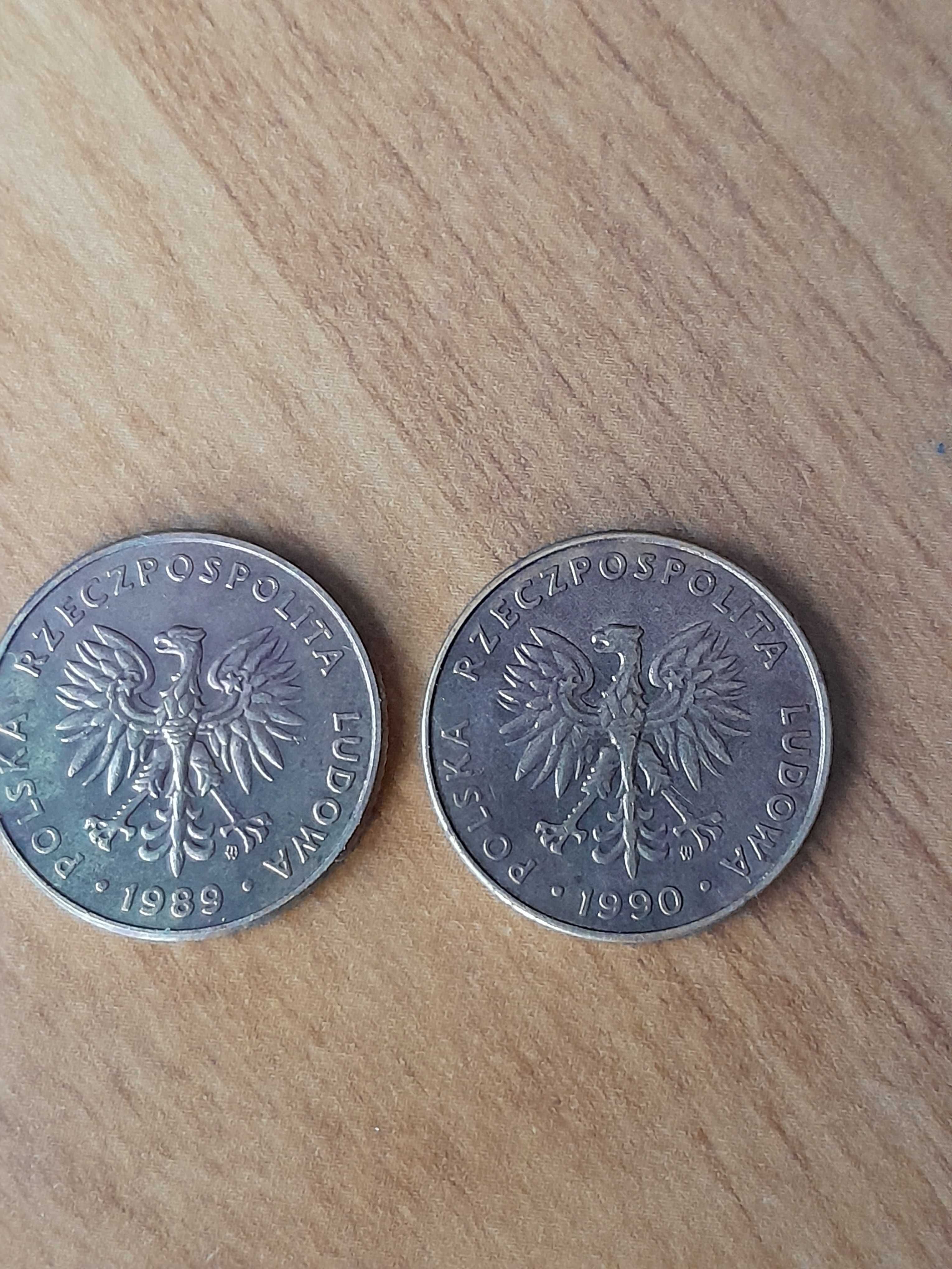 Moneta 10 zł  1989 r. oraz 1990 r.