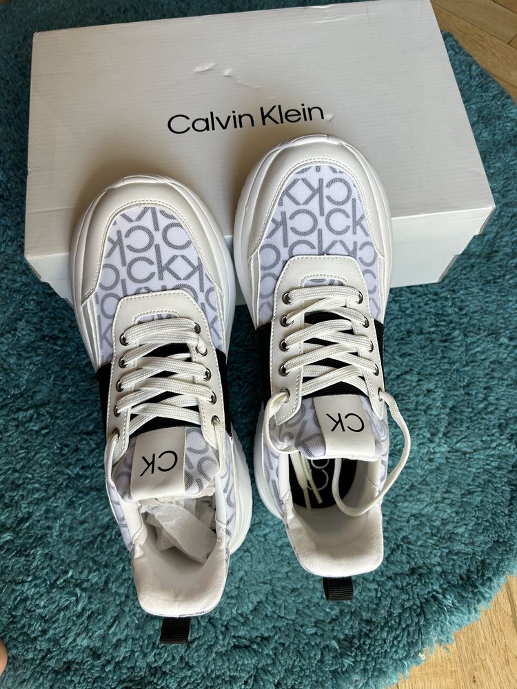 Новые кроссовки Calvin Klein umika white оригинал