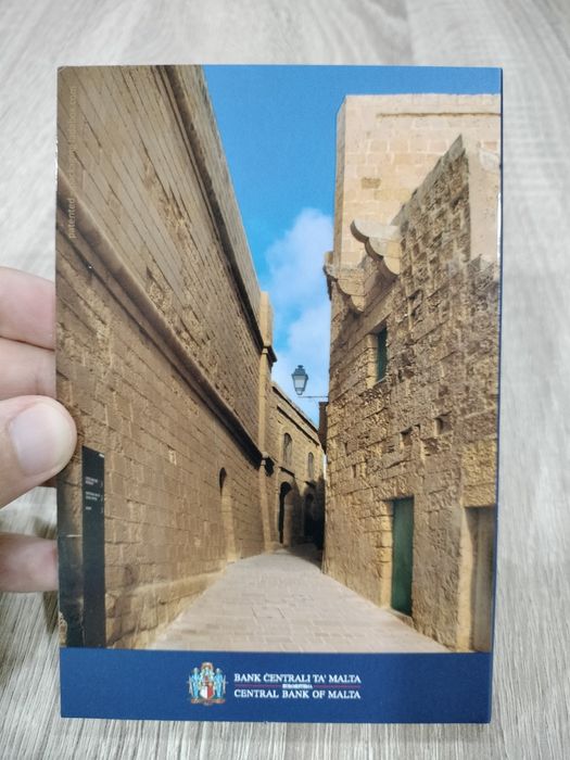 Moeda Comemorativa BNC 2€ Muradas Cittadella Malta 2024