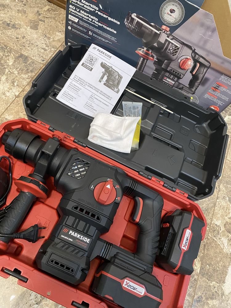 Акумуляторний перфоратор PARKSIDE PERFORMANCE® 20 В »PKHAP 205 A1«