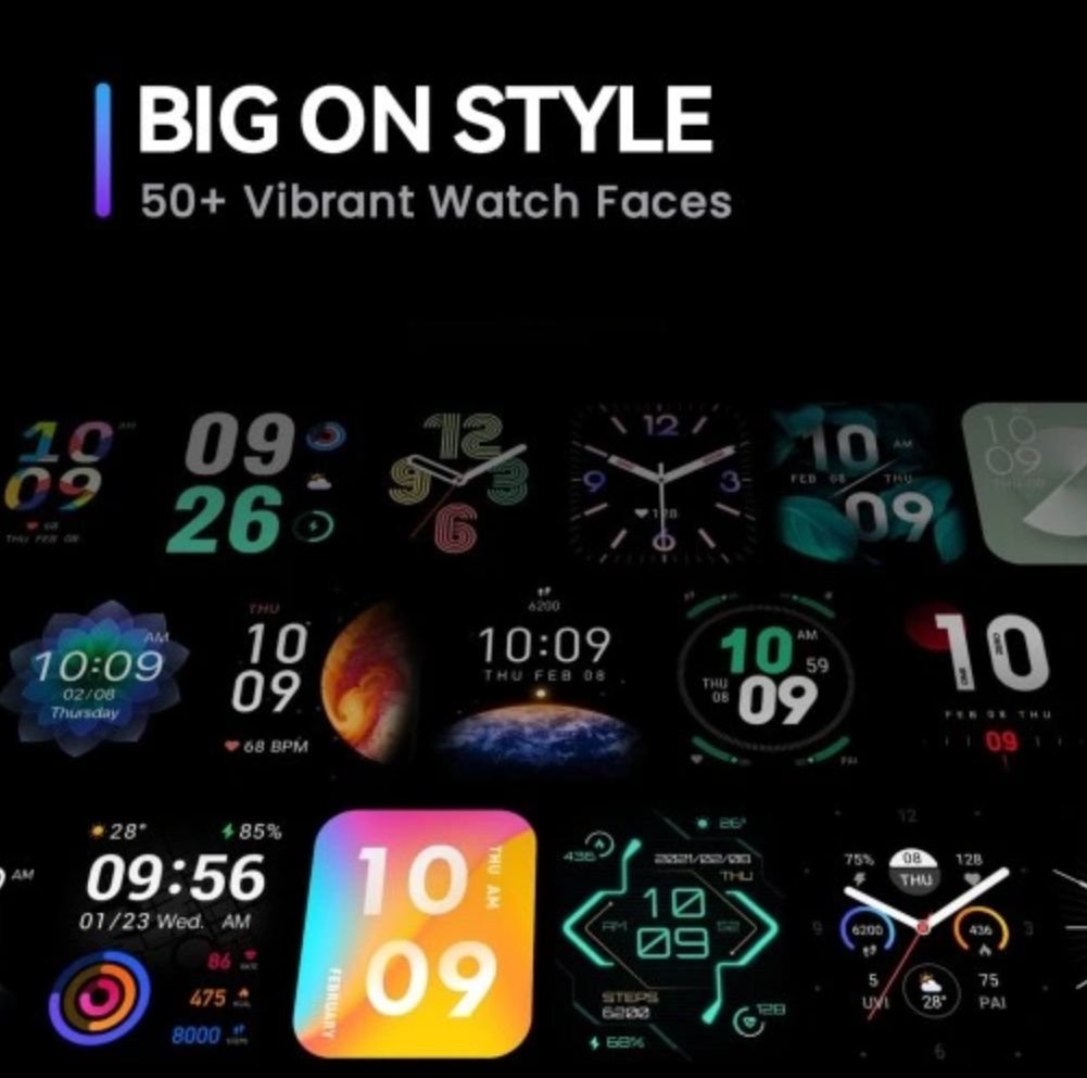 Smartwatch Amazfit Bip 3 1,69" śledzenie tętna/sen/stres wodoodporny