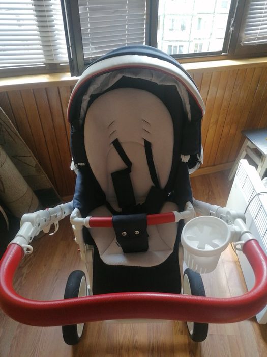 Коляска 2 в 1 Adamex Monte Deluxe Carbon D32