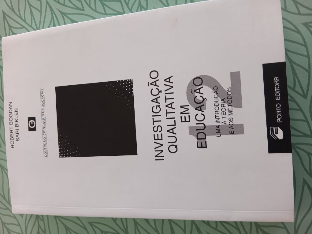 Livro investigação  qualitativa em educação