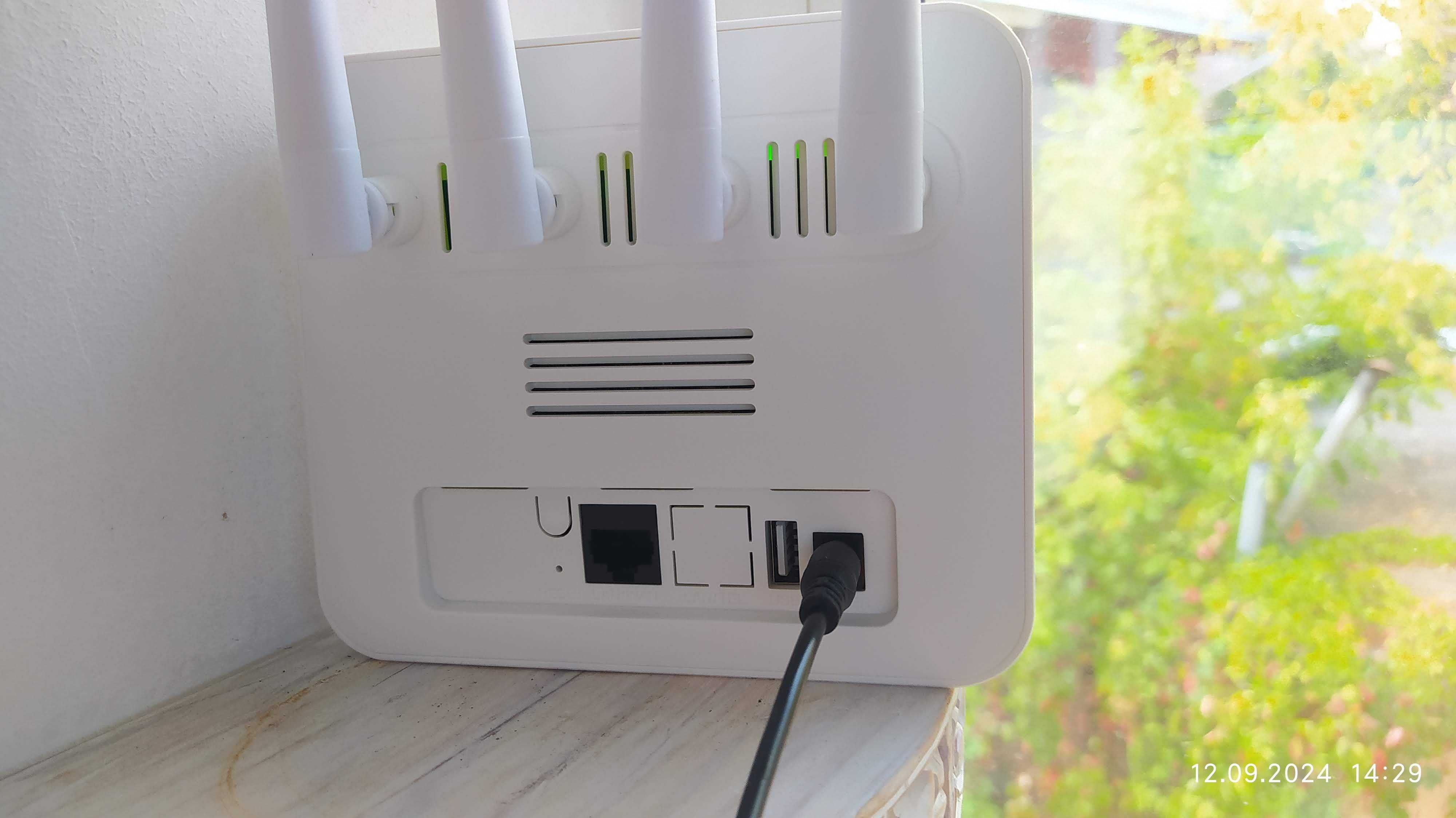 4G LTE роутер під SIM UA, WIFI-6, 32 користувача