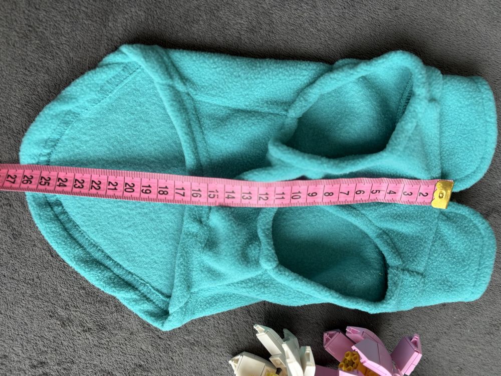 Bluza polarowa r S/M sweter dla psa kota nowa z funkcją uprzęży szelki