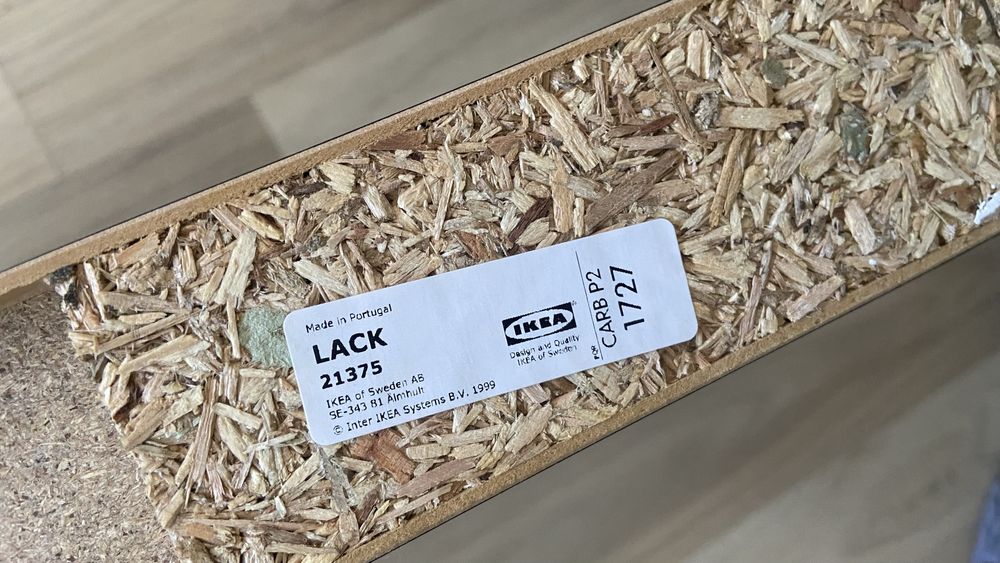 Prateleira Ikea. Modelo Lack
