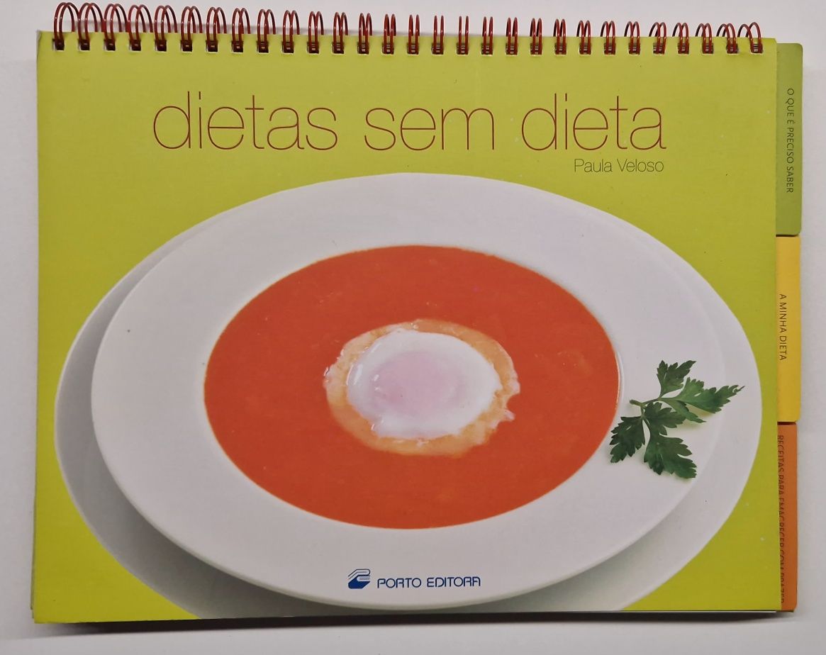 Livro culinária de Paula Veloso (dieta)