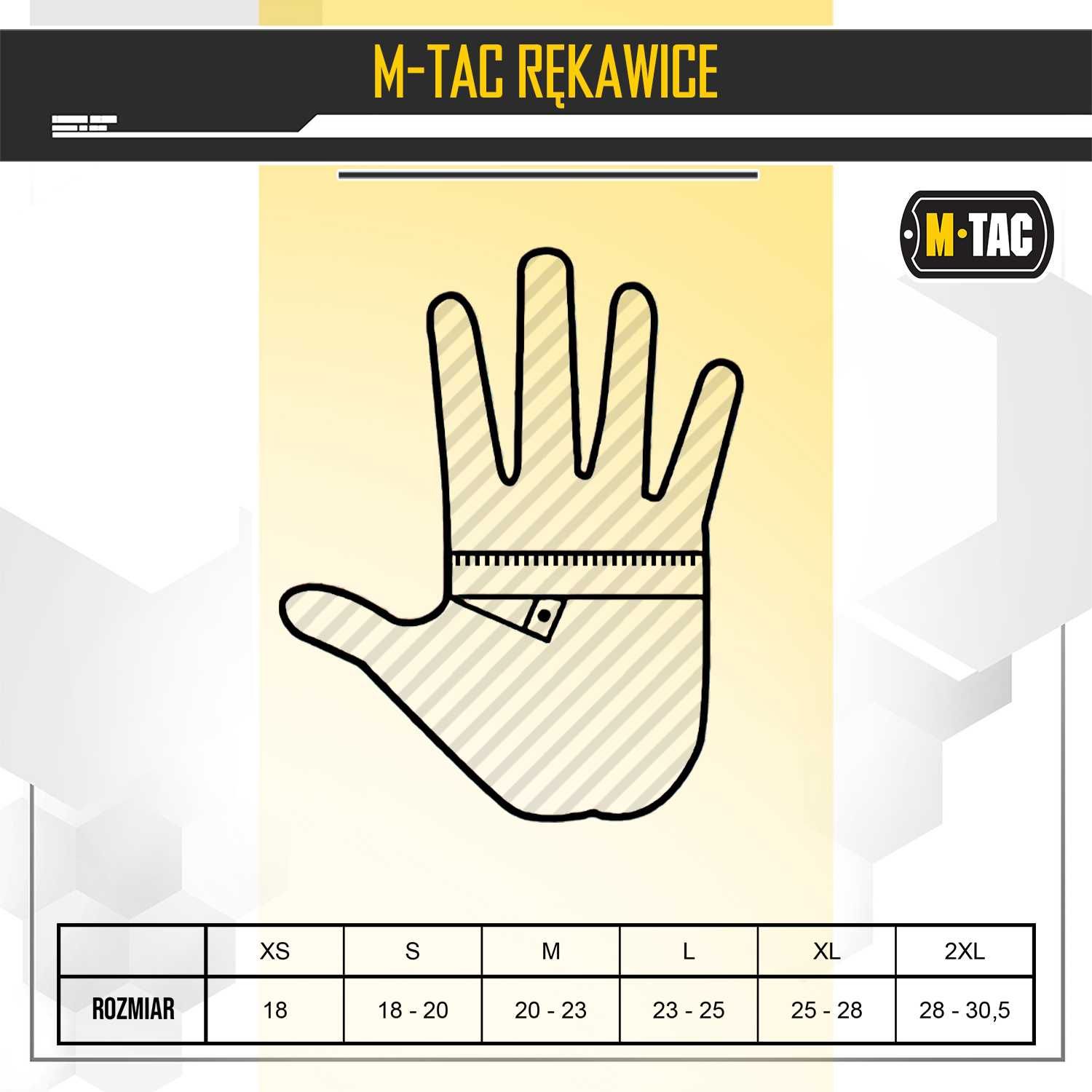 M-Tac rękawice Assault Tactical Mk.3 Olive 2XL