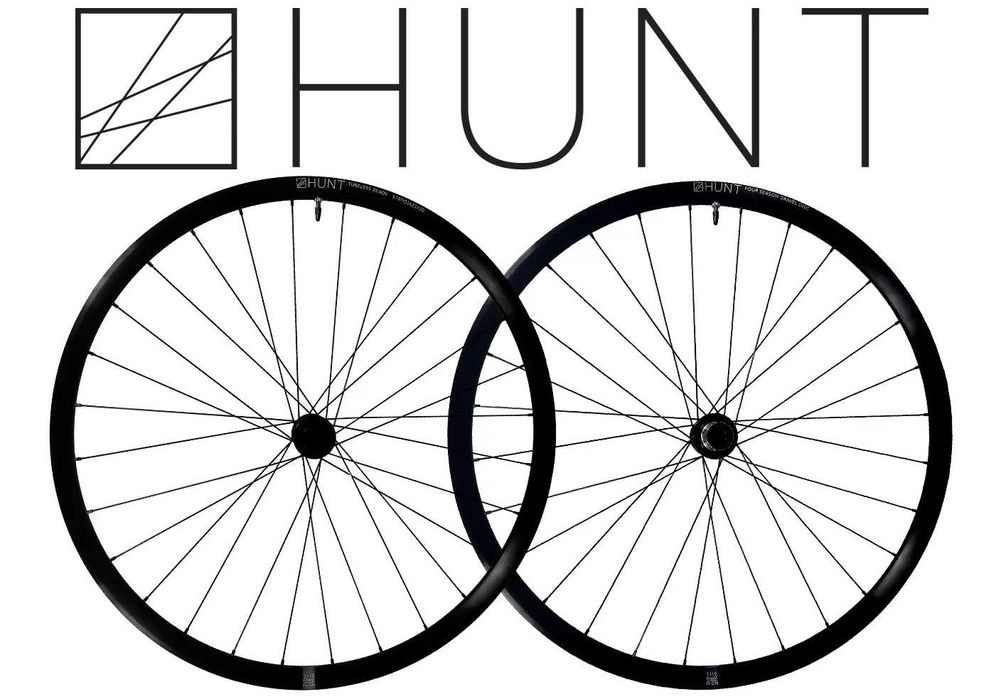 NOWE koła gravelowe Hunt 4 Season Gravel Disc 700C SRAM xDR 1689g FV