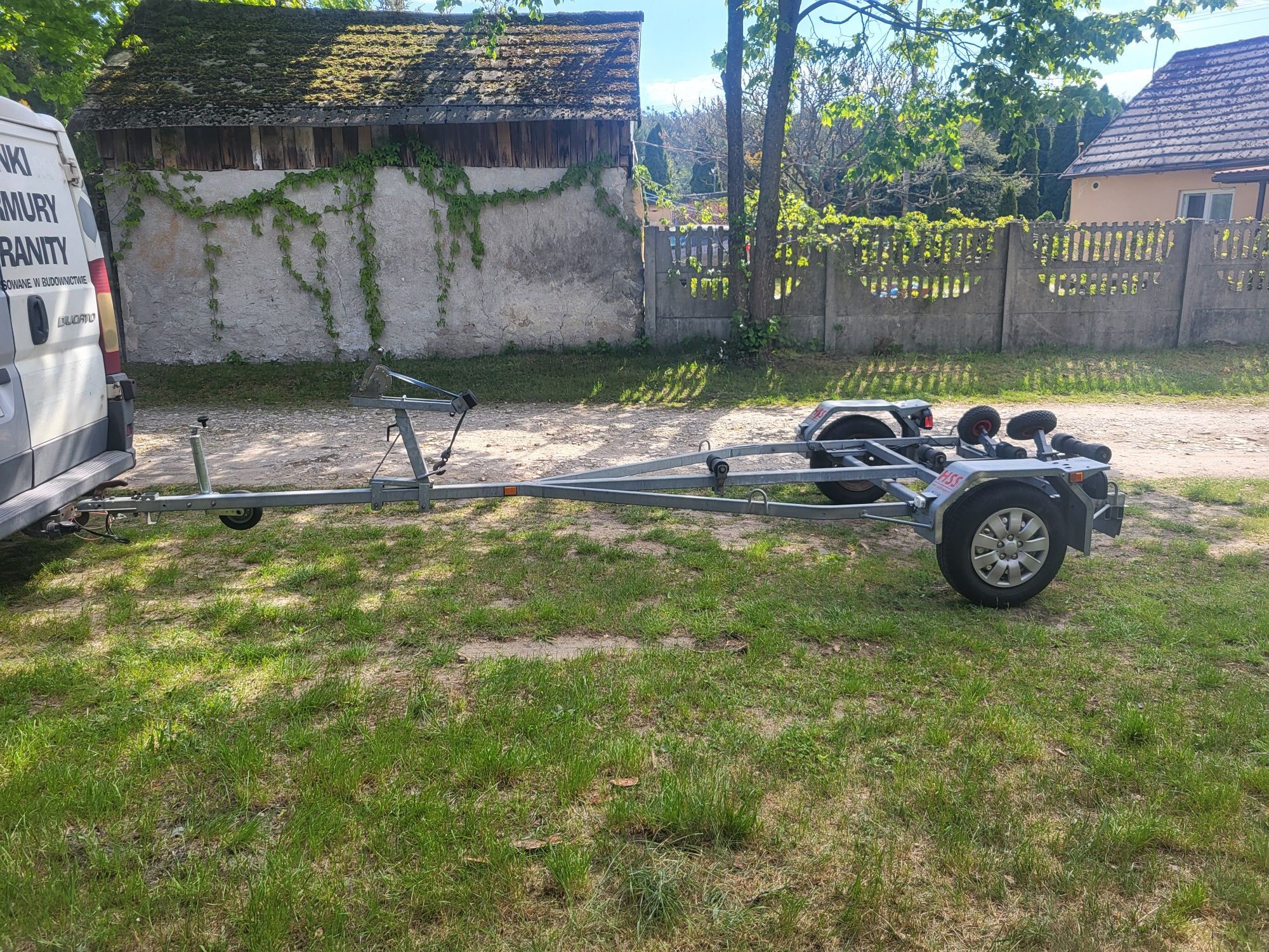 Terhi 400C Nordic silnik sterówka przyczepa B.Dobry ŁÓDŻ MOTORÓWKA