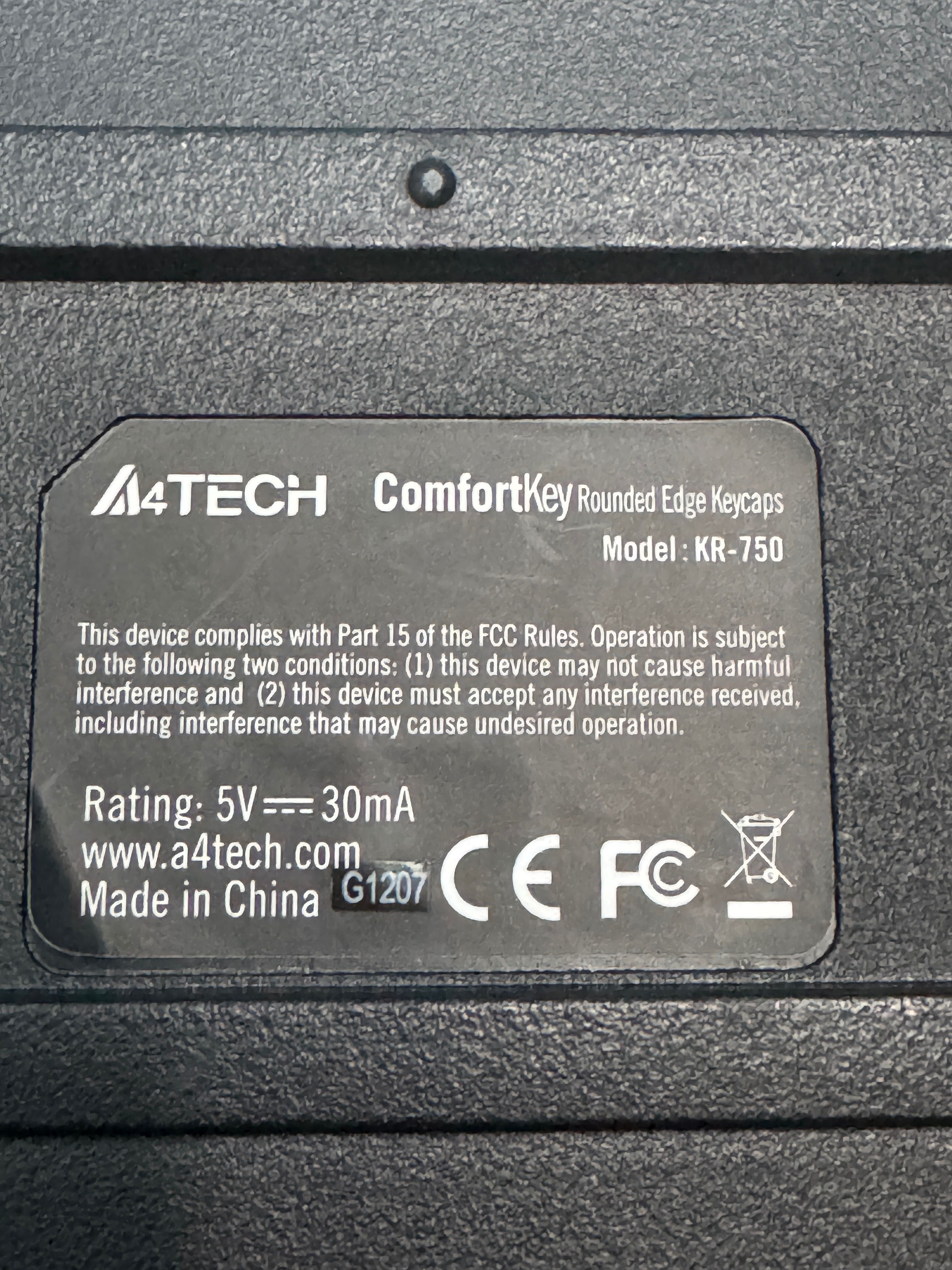 Клавиатура atech kr-750