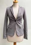 Marynarka Szara H&M XS 34 Blezer Elegancka Wizytowa