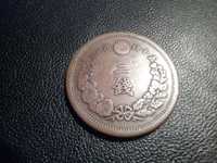 Японія 9 рік Мейдзі (1876) бронзова монета 2 два сени.