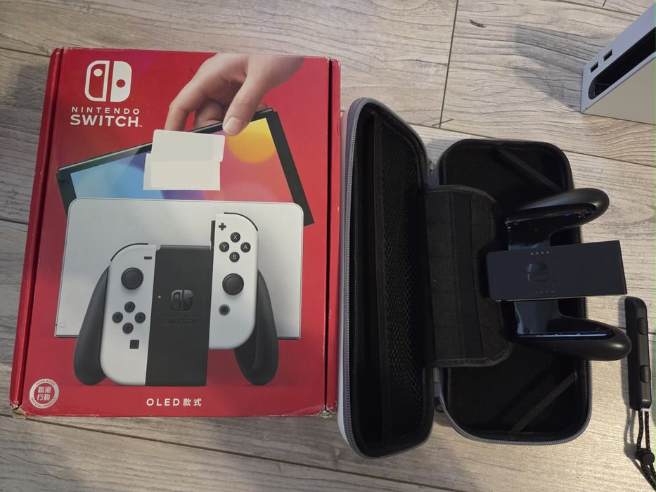 Nintendo Switch OLED 64GB + karta 1TB | CFW | Mega zadbany