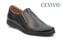 Комфортні чоловічі туфлі Cevivo 721 чорн
