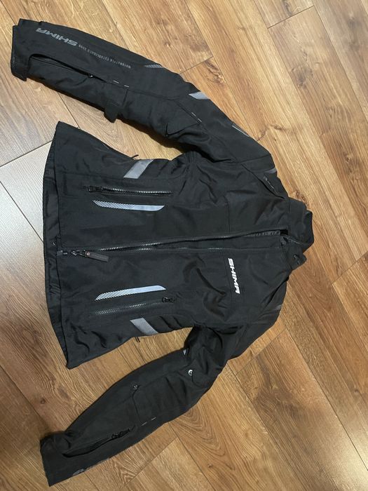 Kurtka na motor damska SHIMA RUSH LADY BLACK czarny