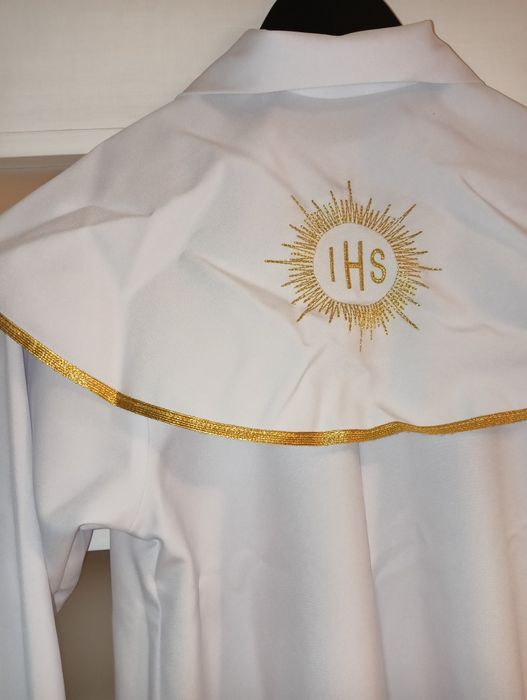 Alba komunijna zestaw dla dziewczynki buty komunijne 34