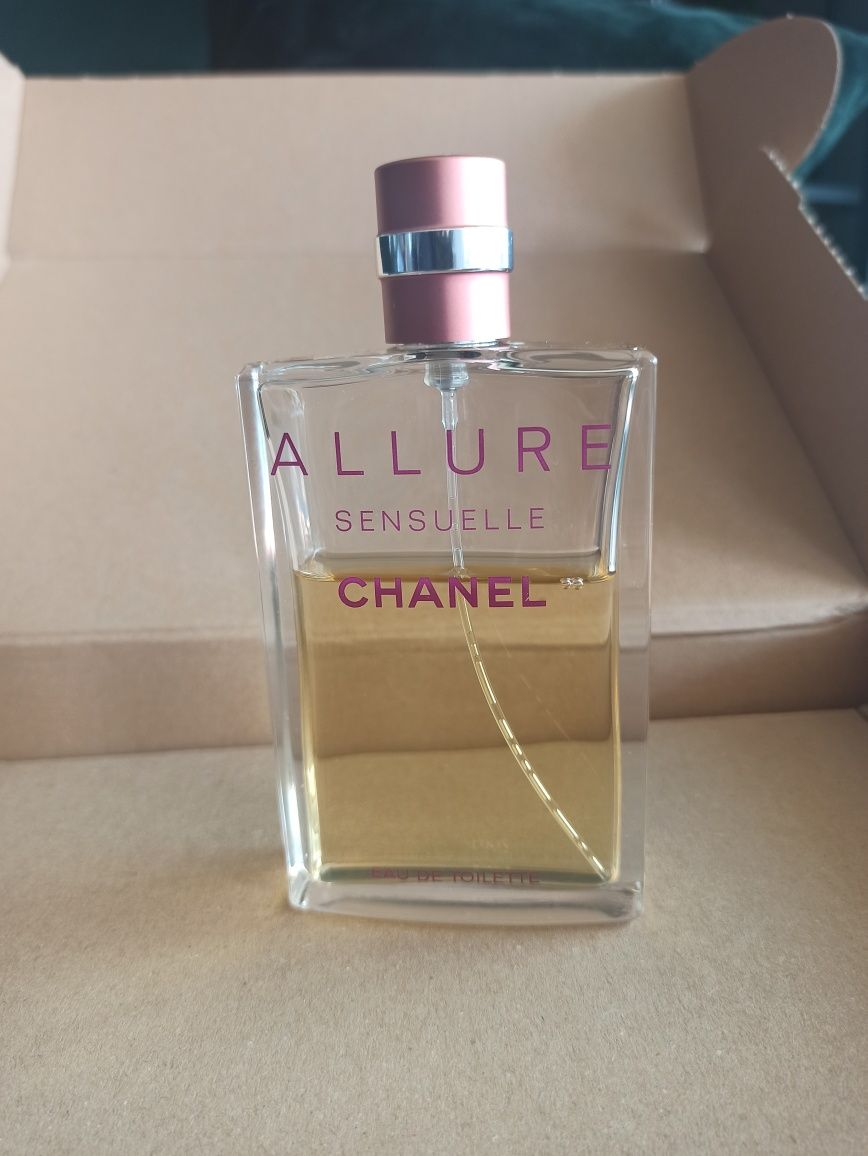 Chanel Allure Sensuelle EDT 100ml ubytek zostało 65ml.