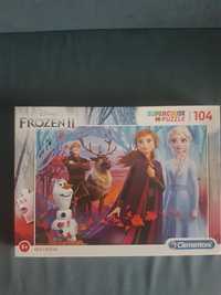 Puzzle Elsa, Kraina Lodu, 104 elementy 6+