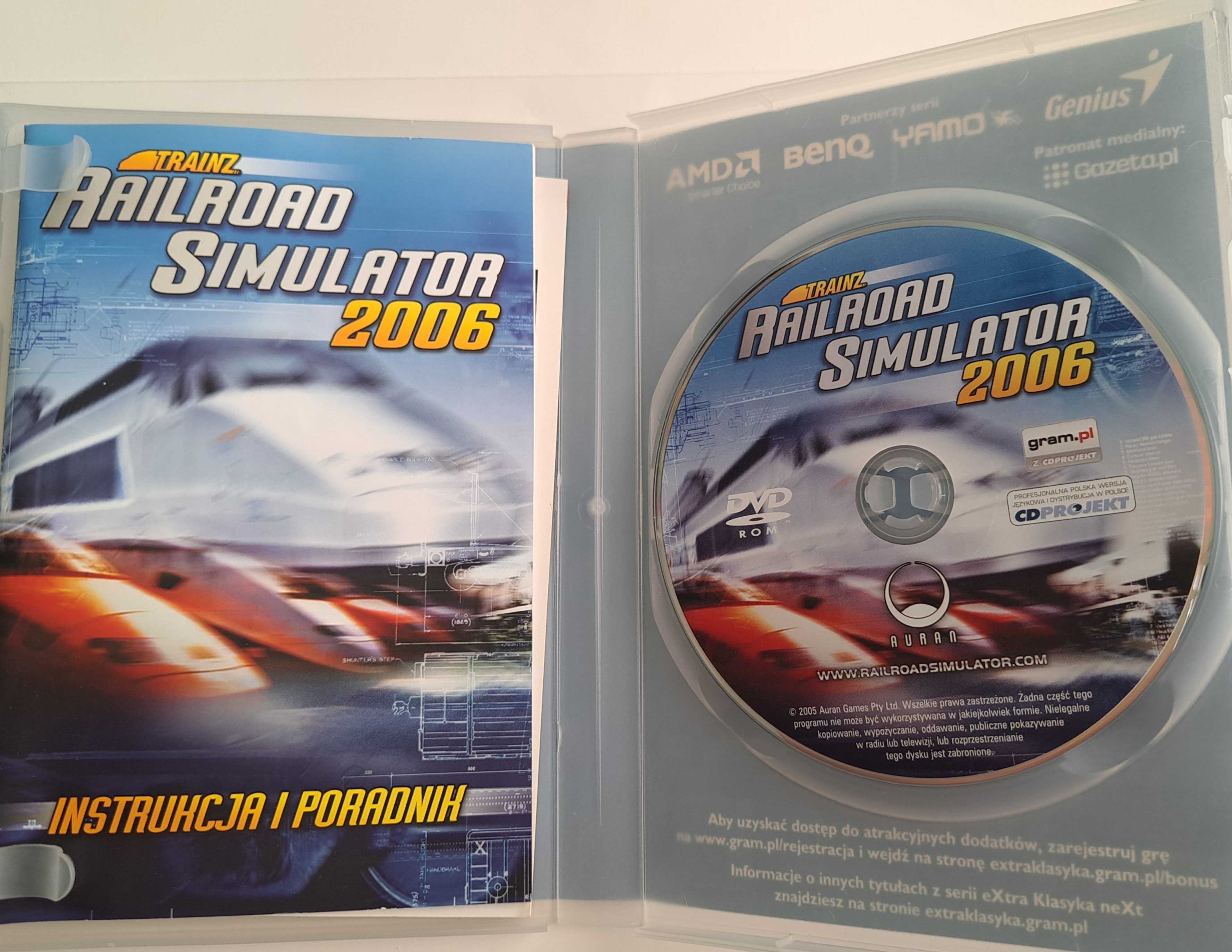 Trainz Railroad Simulator 2006 PC PL DVD