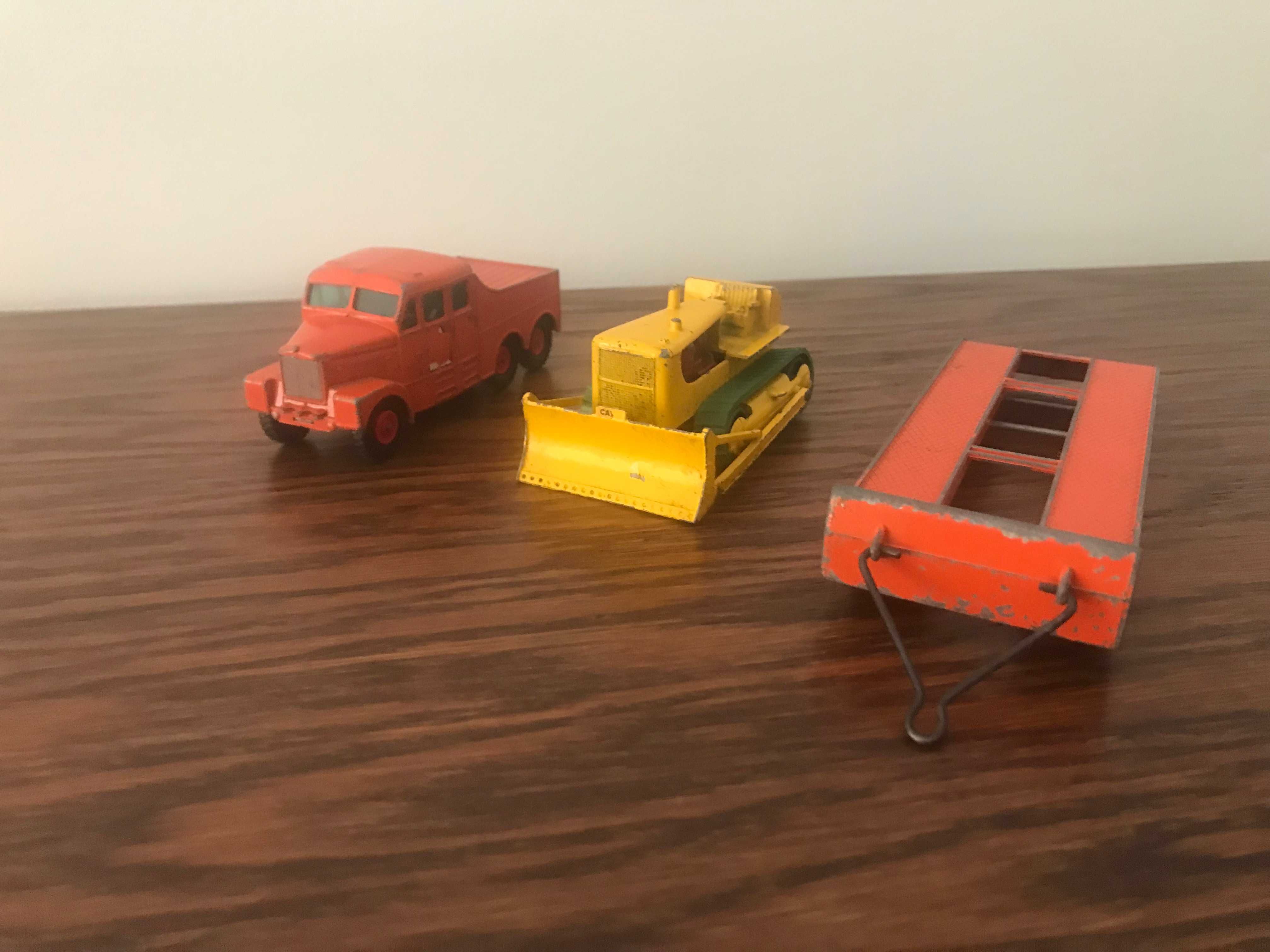 matchbox king size scammell 6x6 tractor k8 trailer caterpillar d9  PRL