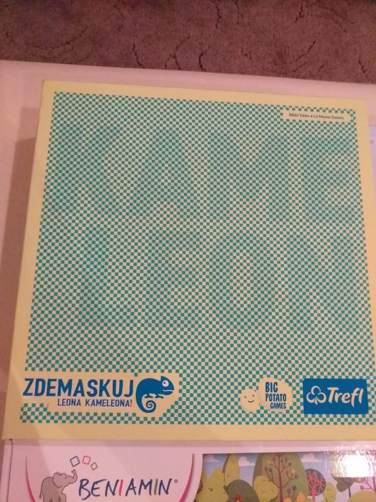 Zestaw gier planszowych Trefl i Beniamin