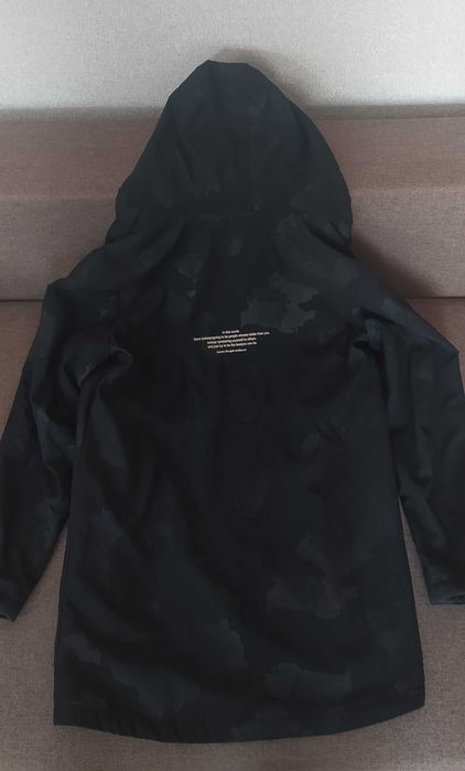 Куртка чоловіча демисезонна, чорний камуфляж, Pour Homme, розмір L