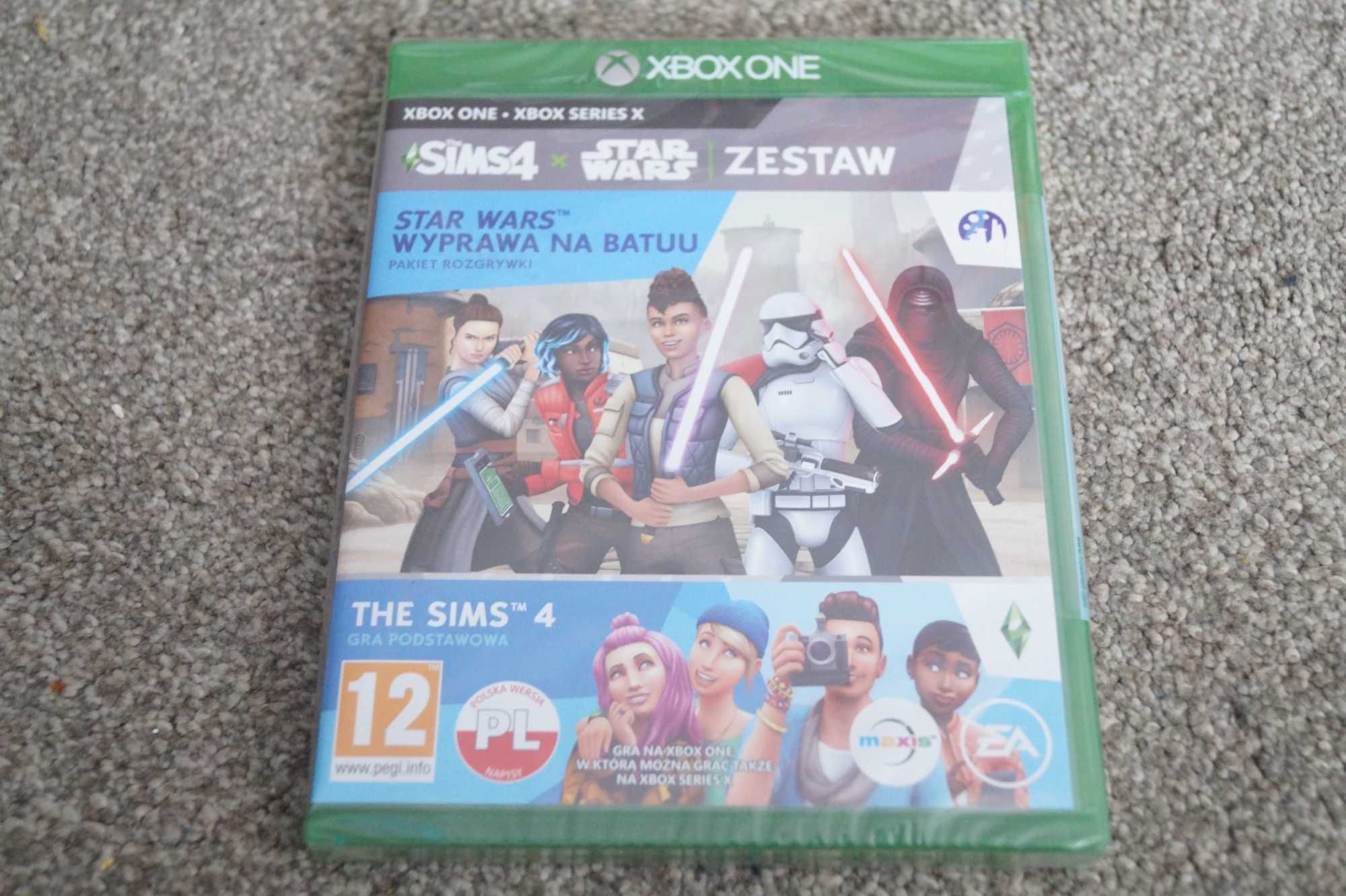 The Sims 4 + Dodatek Star Wars NOWA xbox one