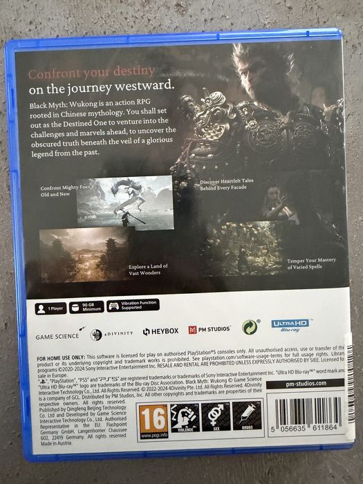 Wukong ps5 gra pl black myth