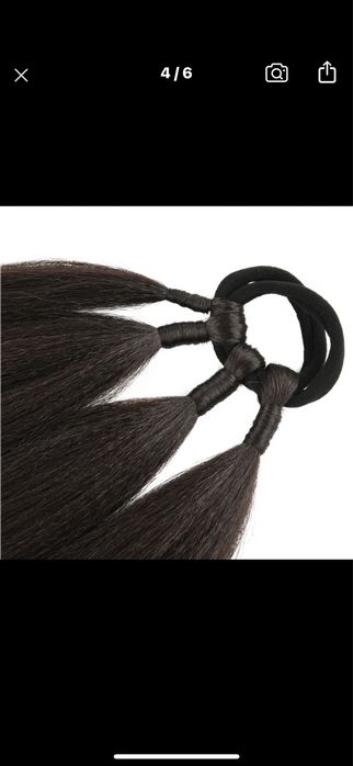 Накладной хвост, волосы, парик