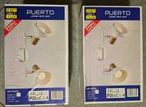 Lampa sufitowa listwa PUERTO - 2 sztuki