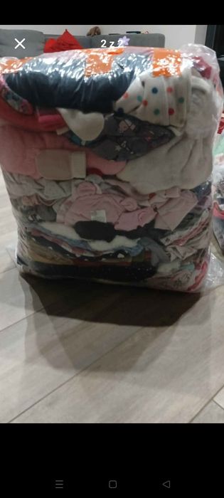 Wielka paka ubranek dla dziewczynki rozmiar 68