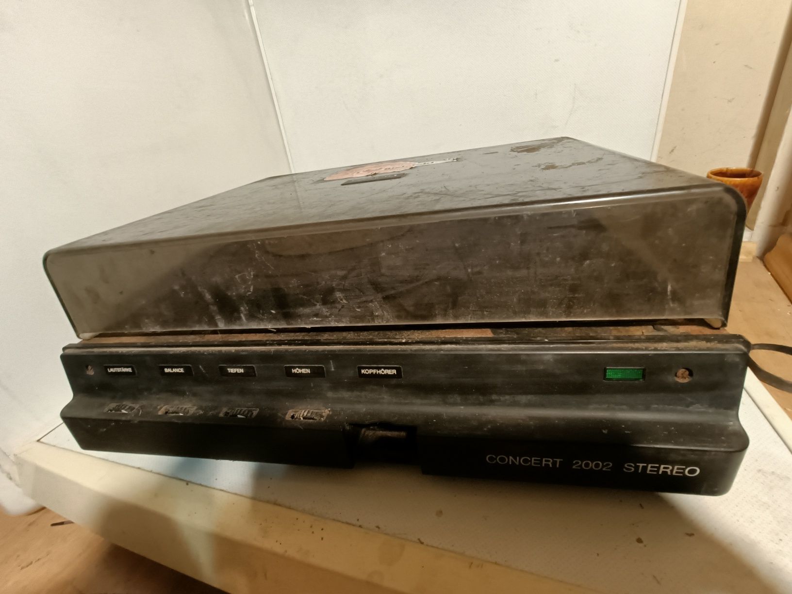 Zabytkowy adapter/wzmacniacz Bruns koncert 2002 stereo